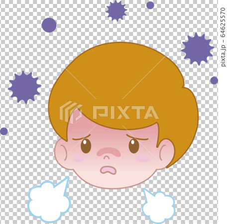 Virus infectious disease symptom facial expression Virus infectious disease symptom facial expression 64625570