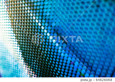 CloseUp LED blurred screen. LED soft focus CloseUp LED blurred screen. LED soft focus 64626068