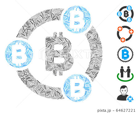 Dash Collage Bitcoin Collaboration Icon 64627221