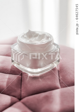 Face cream moisturizer in a jar, luxury skincare cosmetics and organic anti-aging product for health and beauty 64627545