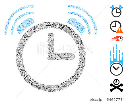 Dash Collage Alarm Clock Icon 64627734