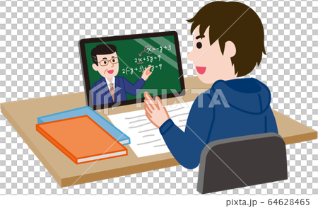オンライン授業 オンライン授業 64628465