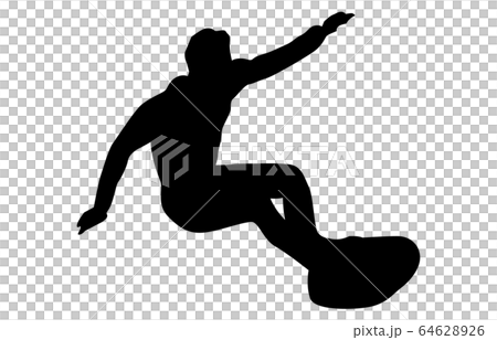 運動剪影衝浪1 64628926