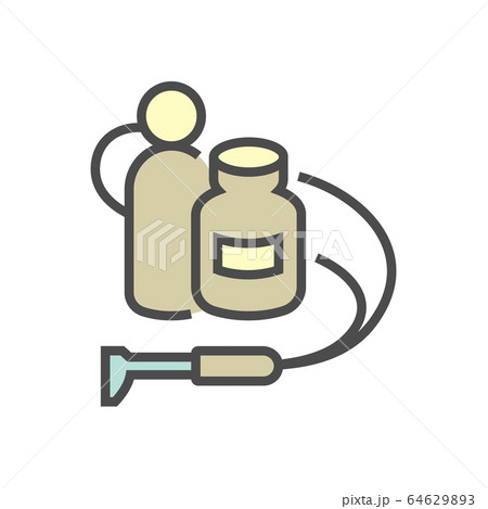 Air conditioner installation tool vector icon set Air conditioner installation tool vector icon set 64629893