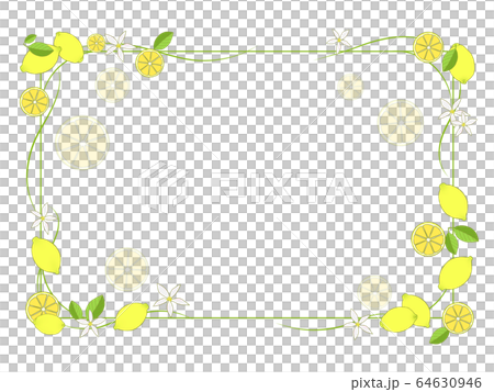 Lemon message frame 64630946