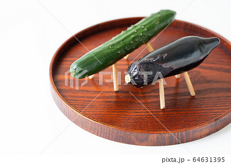 精霊馬と精霊牛 64631395