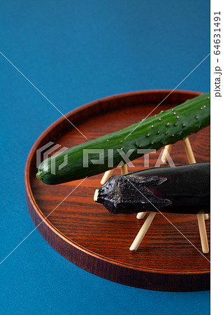 精霊馬と精霊牛 精霊馬と精霊牛 64631491