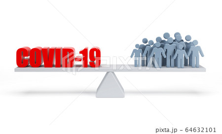 Covid-19 Coronavirus concept, 3d rendering Covid-19 Coronavirus concept, 3d rendering 64632101
