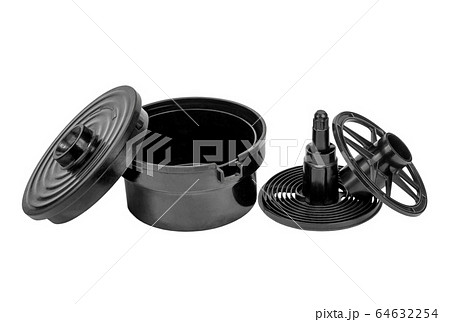 Canister and roller for development 35mm film. Canister and roller for development 35mm film. 64632254