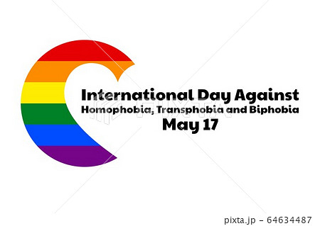 The International Day Against Homophobia, Transphobia and Biphobia. May 17. IDAHOT. Holiday concept 64634487