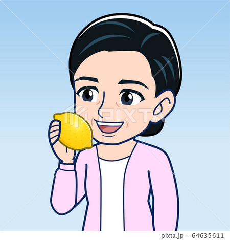 みずみずしいレモン 64635611