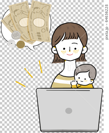 Money facial expression parent and child Money facial expression parent and child 64636228
