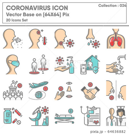 Coronavirus Covid 19 Crisis Infection Icon Set, Medical Health Care Infographic and Icons Symbol Design for Medicine Corona Virus Hospital Laboratory Coronavirus Covid 19 Crisis Infection Icon Set, Medical Health Care Infographic and Icons Symbol Design for Medicine Corona Virus Hospital Laboratory 64636882