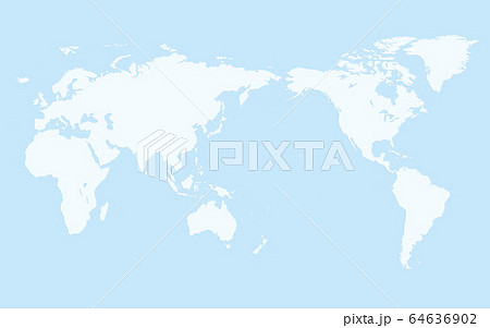 simple world map, light blue background 2 64636902