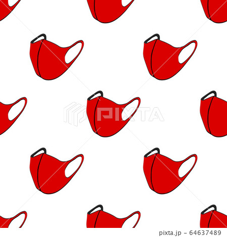 Seamless of respirator masks for prevention 64637489