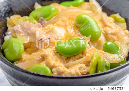 ソラマメ丼 64637524