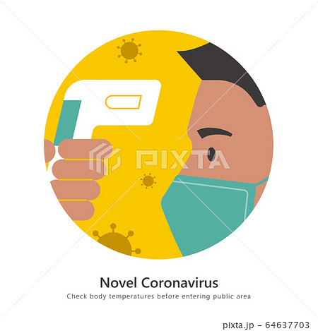 Check body temperature sign Check body temperature sign 64637703