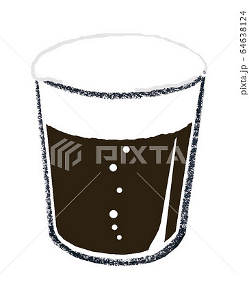黒ビール　グラス 64638124