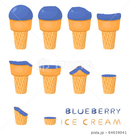 Vector illustration for natural ice cream Vector illustration for natural ice cream 64639041