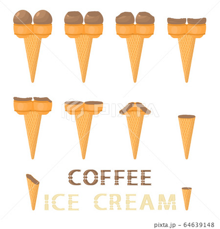 Vector illustration for natural ice cream Vector illustration for natural ice cream 64639148