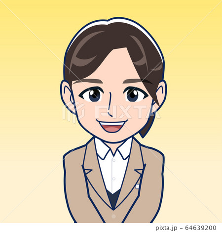 スーツを着た女性社員 64639200