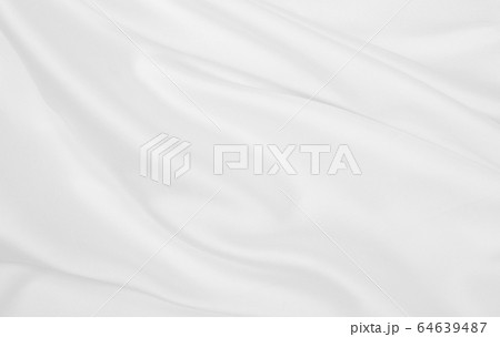 Smooth elegant white silk or satin luxury cloth Smooth elegant white silk or satin luxury cloth 64639487