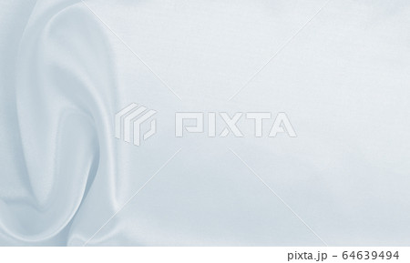 Smooth elegant grey silk or satin luxury cloth as 64639494