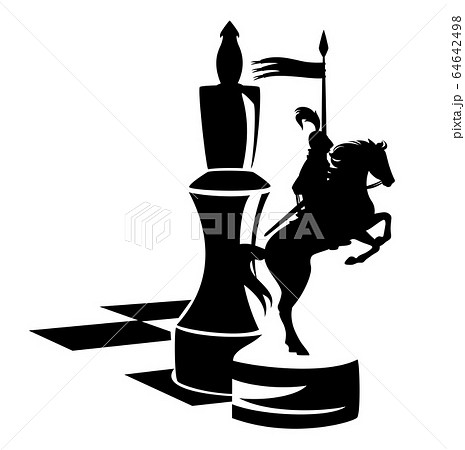 Flat Vector Icon of Chess Piece - Knight Horse in Beige Color. Wooden  Figurine of Board Game Stock Vector - Illustration of leisure, play:  132354298