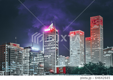 BEIJING, CHINA - MAY 20, 2015:Evening, night 64642685