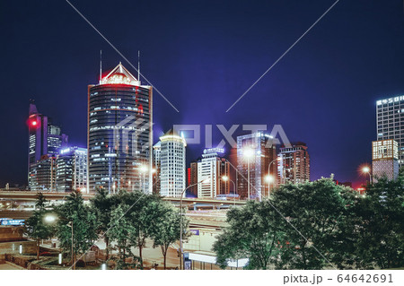 BEIJING, CHINA - MAY 20, 2015:Evening, night 64642691