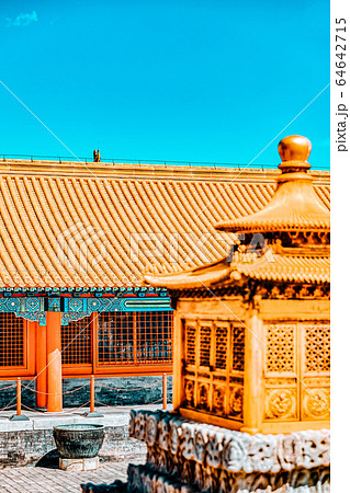 Palaces, pagodas inside the territory of the 64642715