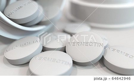 Woman detergent Crack pot Ivermectin generic drug pills as a potential...のイラスト素材 [64642946] - PIXTA