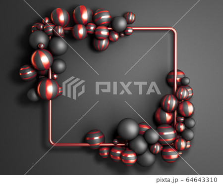 abstract darck color frame as background with abstract darck color frame as background with 64643310
