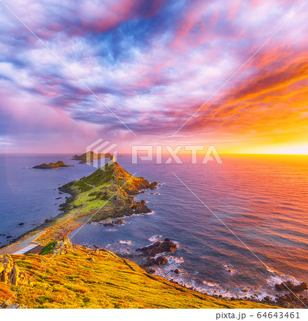 Torra di a Parata with Genoese Tower and Torra di a Parata with Genoese Tower and 64643461