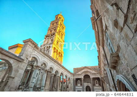 Famous Diocletian Palace  built for Emperor 64644831