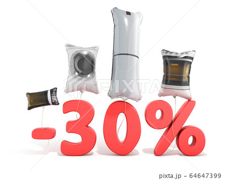 household appliances sale shaped balloons 3d 64647399