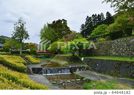 兵庫県豊岡の出石城跡 兵庫県豊岡の出石城跡 64648182