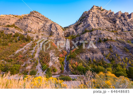 Bridal Veil Falls, Provo, Utah 64648685