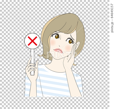 ダメ出しする女性 ダメ出しする女性 64649157