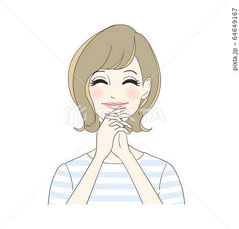 嬉しい女性 64649167