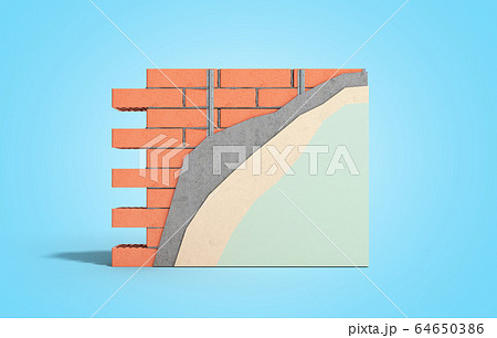 Home renovation restructuring process repair wall Home renovation restructuring process repair wall 64650386