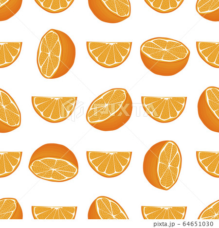 Illustration on theme big colored seamless orange Illustration on theme big colored seamless orange 64651030