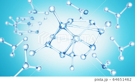 molecule or atom Abstract structure for Science or molecule or atom Abstract structure for Science or 64651462