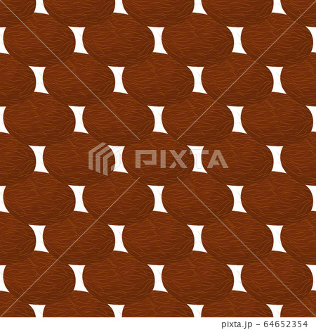 Illustration on theme big colored seamless coconut 64652354