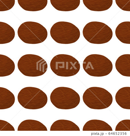 Illustration on theme big colored seamless coconut 64652356
