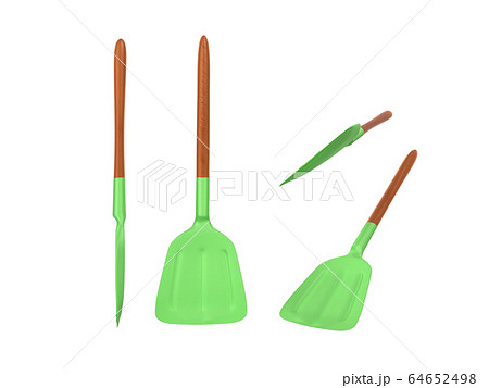 kitchen spatula silicone with corrugations set 3d kitchen spatula silicone with corrugations set 3d 64652498