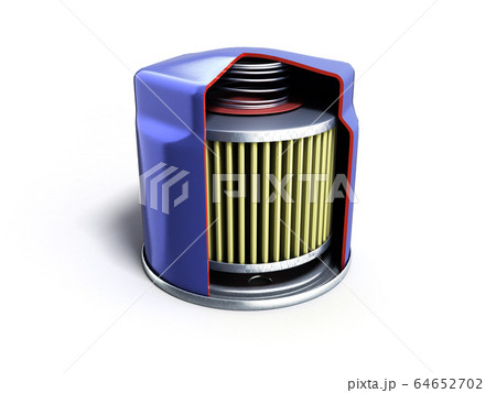 internal structure of automobile oil filter 3d internal structure of automobile oil filter 3d 64652702
