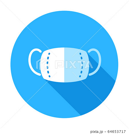 マスクのフラットデザインアイコン 64653717