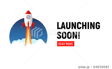 Launching soon marketing store template. Coming soon announcement flyer banner. Launching soon marketing store template. Coming soon announcement flyer banner. 64656085