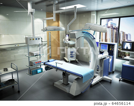 equipment and medical devices in modern operating 64656114